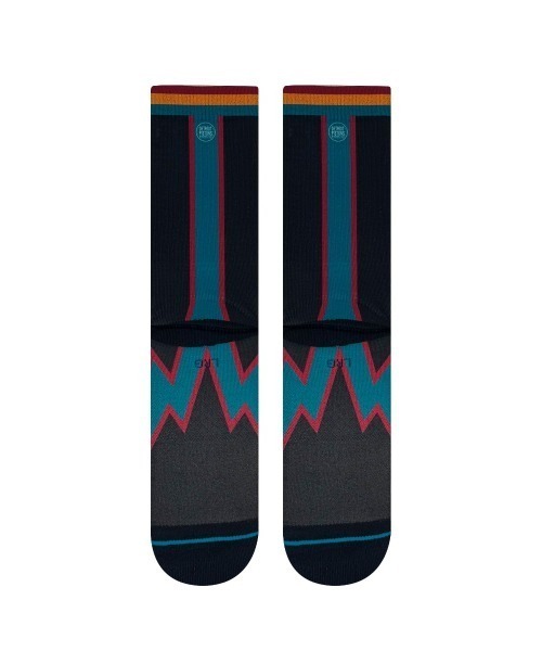 STANCE（スタンス）の「STANCE DETROIT PISTONS CITY EDITION 2026（スタンス デトロイト・ピストンズ シティ・エディション 2026）（ソックス/靴下・メンズ・マルチ・LARGE）」の3枚目の写真