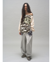 SOMSOC（ソムソック）の「NOVA CHECK SWEAT PANTS_M.GREY（その他パンツ）」