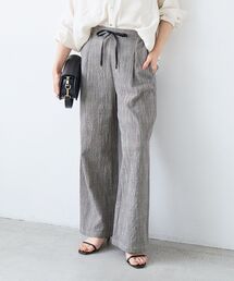 le.coeur blanc | グレンチェックスラブパンツ(その他パンツ)