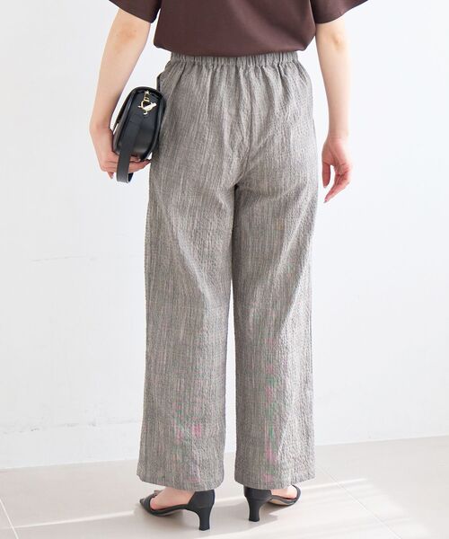 le.coeur blanc（ルクールブラン）の「グレンチェックスラブパンツ（その他パンツ・レディース・ブラウン系その他2/ブラック系その他・38/36）」の11枚目の写真