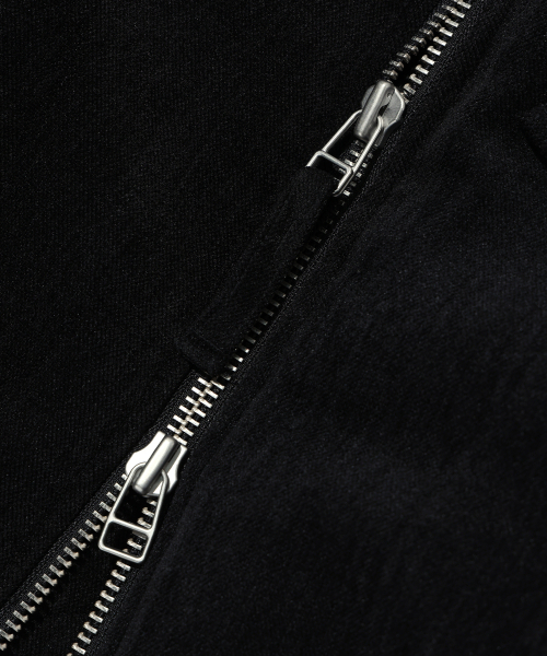 IEY(アイイーワイ)の「VELVET ZIP BOMBER JACKET Black(ブルゾン・メンズ・その他・M)」の7枚目の写真