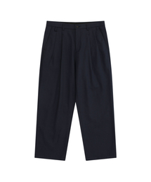 HONGWOOSUNG（ホンウソン）の「2TUCKS BALLON PANTS_NAVY（その他パンツ）」