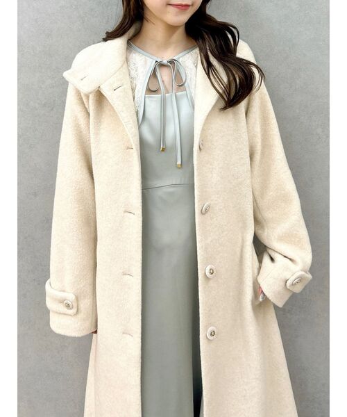 dazzlin(ダズリン)の「【藤井サチコラボ】ボレロSETサテンキャミドレス(ドレス・レディース・アイボリー/ブラック/グリーン・SMALL/MEDIUM)」の16枚目の写真