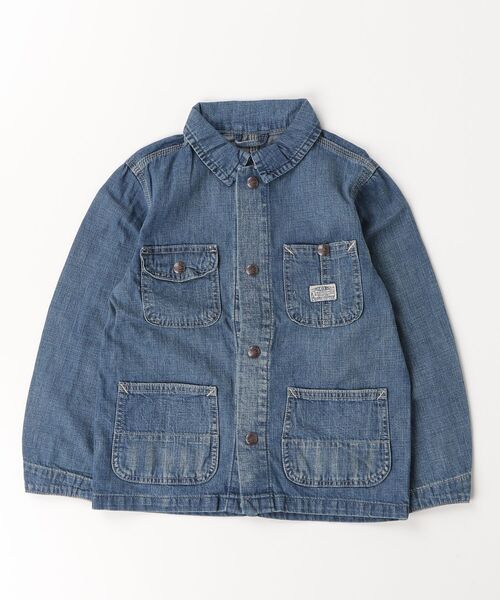 POLO RALPH LAUREN CHILDRENSWEAR(ポロ ラルフ ローレン チルドレンズウェア)の「デニム ユーティリティ ジャケット(デニムジャケット・キッズ・ブルー・4/6/3/7)」の4枚目の写真