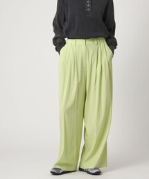 CITEN | ＜CITEN＞サラサラ3タックイージーパンツ(スラックス)