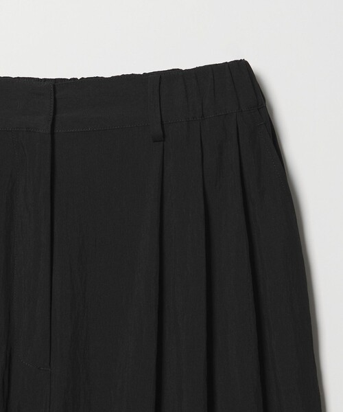 CITEN（シテン）の「＜CITEN＞サラサラ3タックイージーパンツ（スラックス・レディース・ブラック/ダークグリーン/ダークブラウン/ライム・L/M/S）」の13枚目の写真