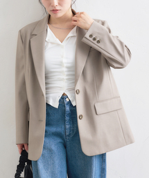 U by SPICK&SPAN | レースボンディングオーバージャケット(テーラードジャケット)