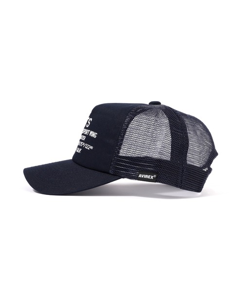 AVIREX（アヴィレックス）の「《直営店限定》MESH CAP MATS / メッシュ キャップ / AVIREX / アヴィレックス（キャップ・メンズ・バーガンディー/ネイビー/オリーブ/ブラック・FREE）」の10枚目の写真