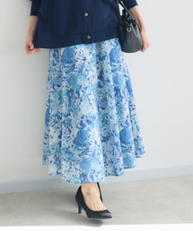 【MADE IN JAPAN/洗濯機洗い可】PUNKPOSYプリントスカートMade With Liberty Fabrics