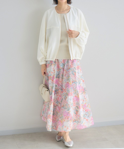 KATHARINE ROSS(キャサリンロス)の「【MADE IN JAPAN/洗濯機洗い可】PUNKPOSYプリントスカートMade With Liberty Fabrics(スカート・レディース・イエロー/ブルー/ピンク・FREE)」の10枚目の写真