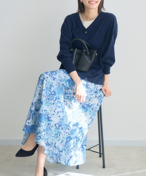 KATHARINE ROSS(キャサリンロス)の「【MADE IN JAPAN/洗濯機洗い可】PUNKPOSYプリントスカートMade With Liberty Fabrics(スカート・レディース・イエロー/ブルー/ピンク・FREE)」の19枚目の写真