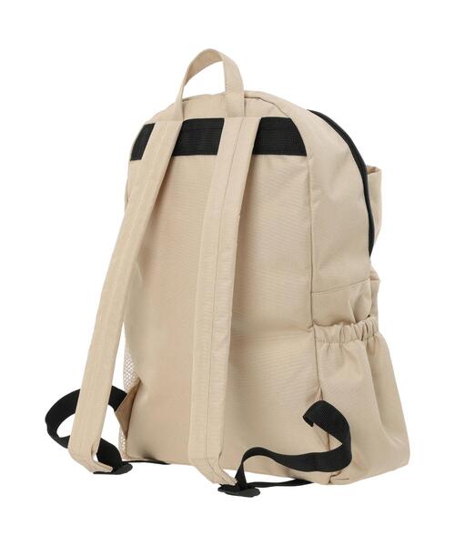Samansa Mos2（サマンサ モスモス）の「ドロストポケットリュック（ハンドバッグ・レディース・ブラック/ベージュ・F）」の8枚目の写真