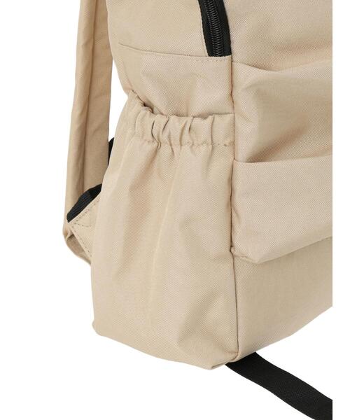 Samansa Mos2（サマンサ モスモス）の「ドロストポケットリュック（ハンドバッグ・レディース・ブラック/ベージュ・F）」の12枚目の写真