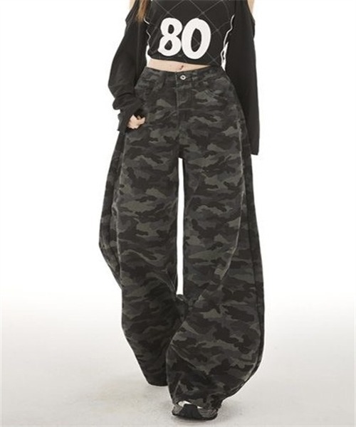FREE STYLISTS(フリー スタイリスト)の「迷彩柄デニムパンツ(デニムパンツ・レディース・カモフラージュ・S/XL/2XL/L/M/XS)」の7枚目の写真