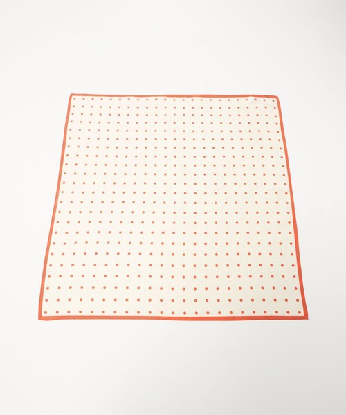 BEAUTY&YOUTH UNITED ARROWS(ビューティーアンドユースユナイテッドアローズ)の「ポリエステル ドット スカーフ(バンダナ/スカーフ・レディース・ダークブラウン/ブラック/ナチュラル・FREE)」の14枚目の写真