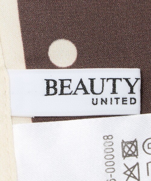 BEAUTY&YOUTH UNITED ARROWS(ビューティーアンドユースユナイテッドアローズ)の「ポリエステル ドット スカーフ(バンダナ/スカーフ・レディース・ダークブラウン/ブラック/ナチュラル・FREE)」の18枚目の写真