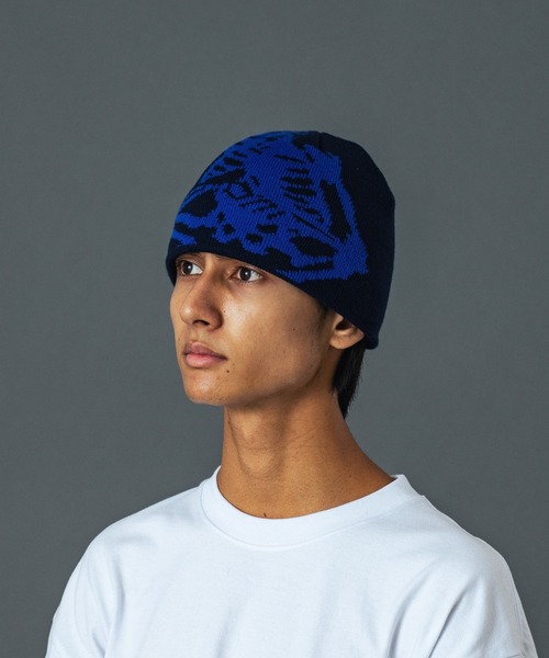 XLARGE（エクストララージ）の「FOSSIL BEANIE（ニットキャップ/ビーニー・メンズ・ブラック/オリーブ/ネイビー・ONE SIZE）」の5枚目の写真