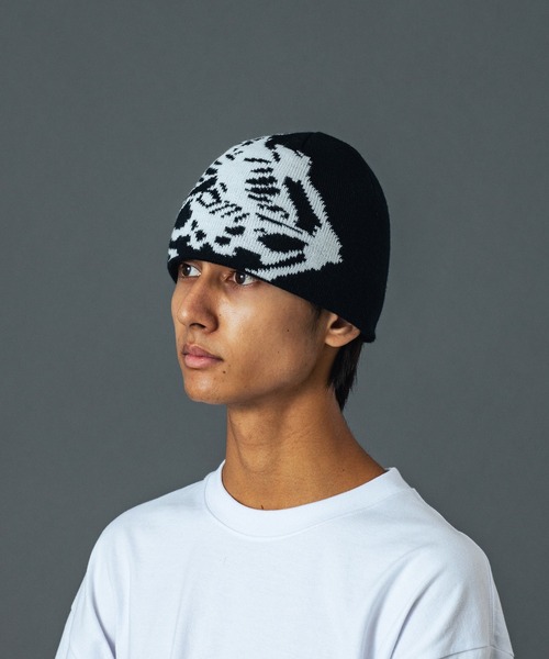 XLARGE（エクストララージ）の「FOSSIL BEANIE（ニットキャップ/ビーニー・メンズ・ブラック/オリーブ/ネイビー・ONE SIZE）」の6枚目の写真