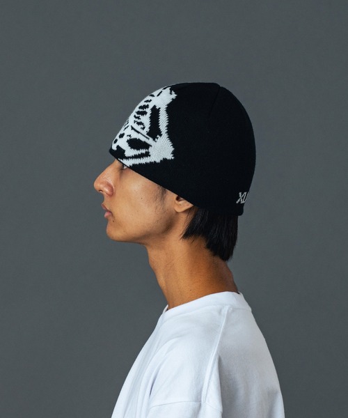 XLARGE（エクストララージ）の「FOSSIL BEANIE（ニットキャップ/ビーニー・メンズ・ブラック/オリーブ/ネイビー・ONE SIZE）」の8枚目の写真