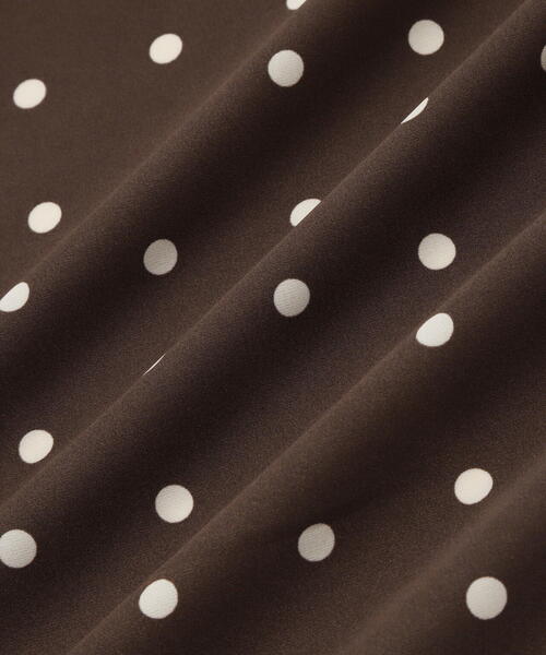 FREE'S MART（フリーズマート）の「ドットスカーフ（バンダナ/スカーフ・レディース・ネイビー/ブラウン/ブラック・ﾌﾘ-）」の10枚目の写真