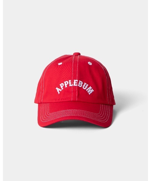 APPLEBUM（アップルバム）の「White Stitch Cap（キャップ・メンズ・グリーン/レッド/ブラック・ONE SIZE）」の3枚目の写真