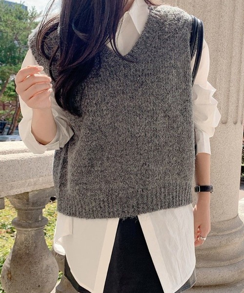 Flugge(フラッジー)の「ベーシックオーバーシャツ(シャツ/ブラウス・レディース・ホワイト・LARGE/MEDIUM)」の3枚目の写真
