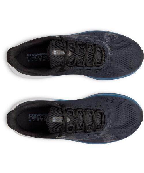UNDER ARMOUR(アンダーアーマー)の「UAチャージド パスート4 ビッグロゴ(ランニング/メンズ)(スニーカー・メンズ・ブラック系その他3・28.0cm/26.5cm/27.0cm/27.5cm/25.0cm/28.5cm/25.5cm/26.0cm/29.0cm)」の3枚目の写真
