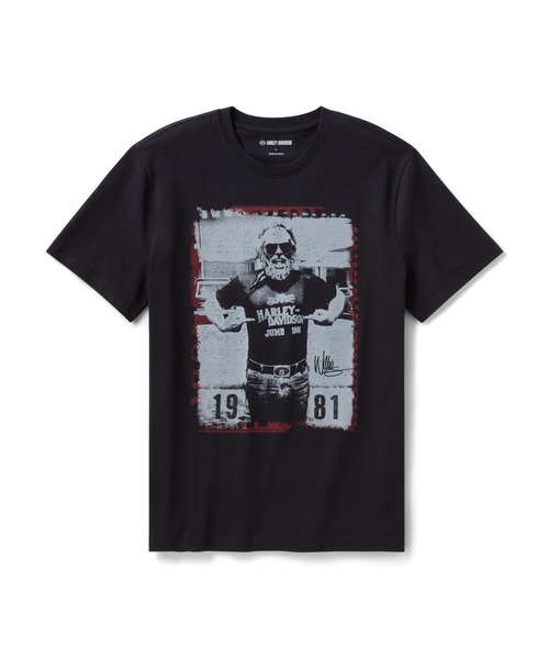 Harley-Davidson（ハーレーダビッドソン）の「Willie G(TM)バイバック Tシャツ（Tシャツ/カットソー・メンズ・ブラック系その他・LARGE/MEDIUM/SMALL/X-LARGE）」の2枚目の写真