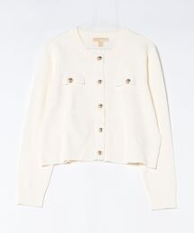 MICHAEL KORS（マイケルコース）の「ストレッチ ニット カーディガン（カーディガン/ボレロ）」