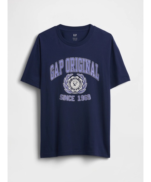GAP(ギャップ)の「エブリディ ソフト リラックスフィット グラフィックTシャツ(Tシャツ/カットソー・メンズ・ブラック/オフホワイト/ネイビー/イエロー/グリーン・XL/L/M/S/XS)」の9枚目の写真