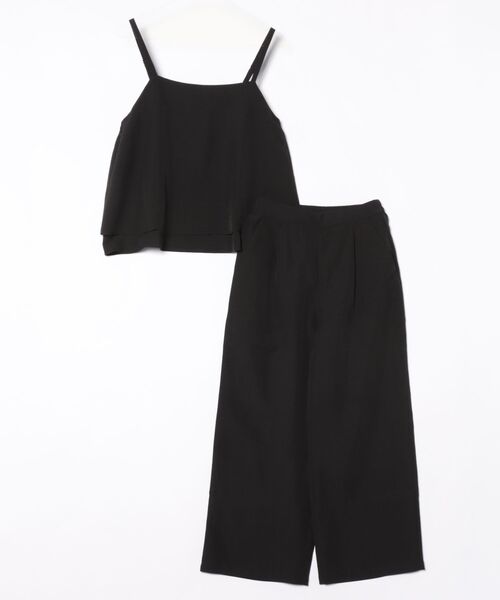 サラリ麻調素材ビスチェセットアップ（セットアップ）｜BELLUNA PLUS