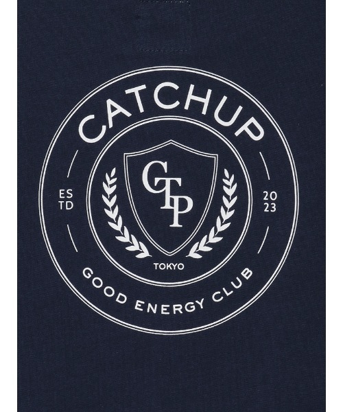 Catchup(ケチャップ)の「“GOOD ENERGY CLUB”バックプリントロングTシャツ(Tシャツ/カットソー・キッズ・ネイビー/グリーン・140㎝/130㎝/120㎝/110㎝/100㎝/90㎝/150cm)」の7枚目の写真