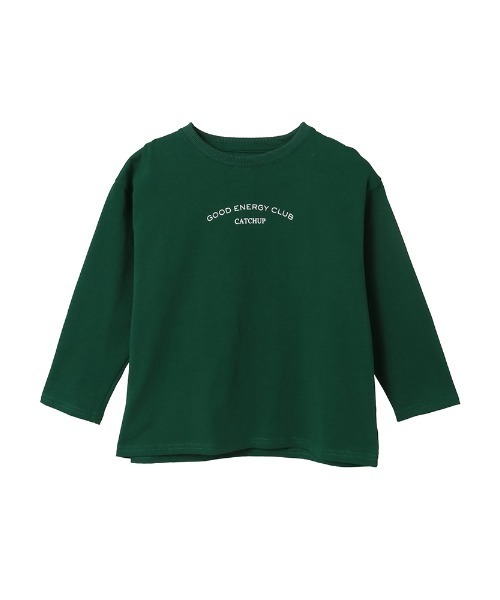 Catchup(ケチャップ)の「“GOOD ENERGY CLUB”バックプリントロングTシャツ(Tシャツ/カットソー・キッズ・ネイビー/グリーン・140㎝/130㎝/120㎝/110㎝/100㎝/90㎝/150cm)」の15枚目の写真