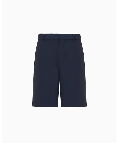 EMPORIO ARMANI（エンポリオアルマーニ）の「【エンポリオ アルマーニ】バミューダパンツ ストレッチナイロン 伸縮バック（その他パンツ・メンズ・ネイビー・46/48/50/52）」の2枚目の写真