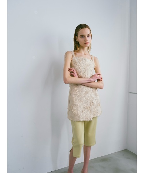 sahara（サハラ）の「【PRE ORDER】Multiway Cut Jacquard Bustier（その他トップス・レディース・ブラック/アイボリー・FREE）」の5枚目の写真