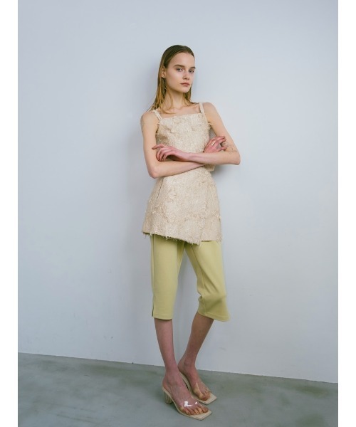 sahara（サハラ）の「【PRE ORDER】Multiway Cut Jacquard Bustier（その他トップス・レディース・ブラック/アイボリー・FREE）」の9枚目の写真