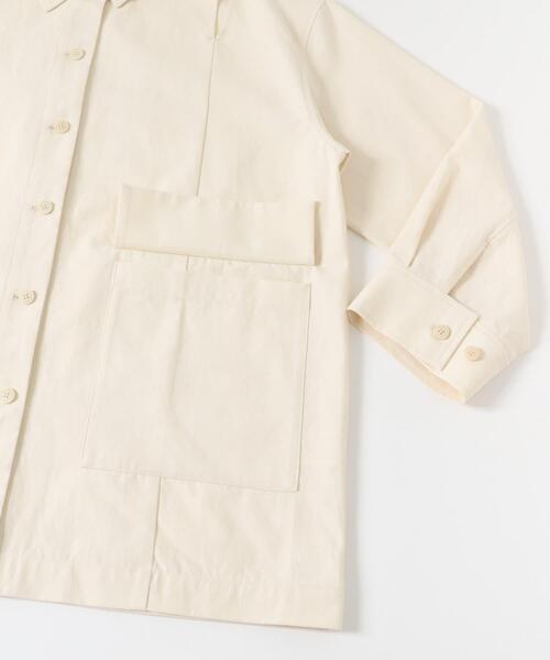 LAATO（ラート）の「slit coveralls（カバーオール・レディース・オフホワイト/ブラック・FREE）」の12枚目の写真