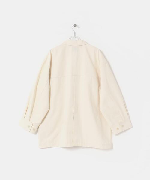 LAATO（ラート）の「slit coveralls（カバーオール・レディース・オフホワイト/ブラック・FREE）」の14枚目の写真