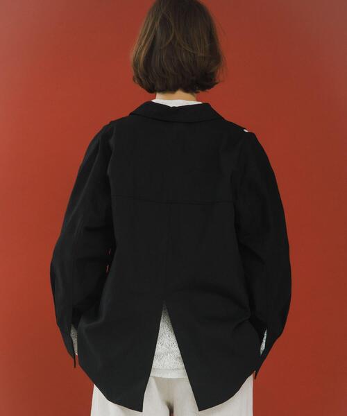 LAATO（ラート）の「slit coveralls（カバーオール・レディース・オフホワイト/ブラック・FREE）」の18枚目の写真