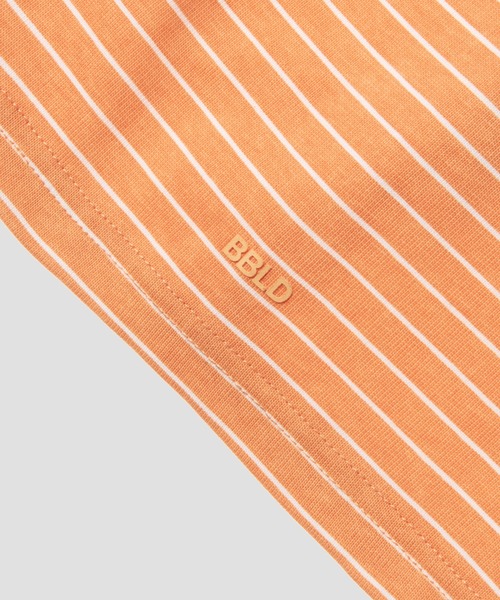 BBLD(ビービーエルディー)の「BORDER S/S TEE(Tシャツ/カットソー・メンズ・ブルー/ブラック/オレンジ/グリーン/ピンク・XL/L/M/S)」の10枚目の写真