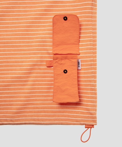 BBLD(ビービーエルディー)の「BORDER S/S TEE(Tシャツ/カットソー・メンズ・ブルー/ブラック/オレンジ/グリーン/ピンク・XL/L/M/S)」の16枚目の写真