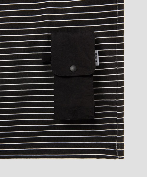 BBLD(ビービーエルディー)の「BORDER S/S TEE(Tシャツ/カットソー・メンズ・ブルー/ブラック/オレンジ/グリーン/ピンク・XL/L/M/S)」の20枚目の写真
