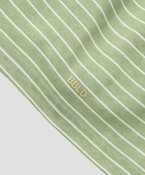 BBLD(ビービーエルディー)の「BORDER S/S TEE(Tシャツ/カットソー・メンズ・ブルー/ブラック/オレンジ/グリーン/ピンク・XL/L/M/S)」の21枚目の写真