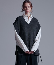 Loose/ルース（ルース）の「ノースリーブニット（ニット/セーター）」