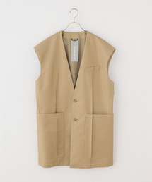 MIOSMOKEY（MIOSMOKEY）の「【MIOSMOKEY/ミオズモーキー】OUT DARTS GILET（ベスト）」