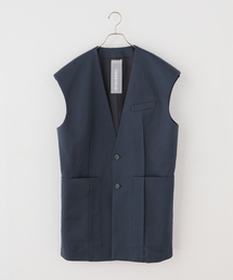MIOSMOKEY（MIOSMOKEY）の「【MIOSMOKEY/ミオズモーキー】OUT DARTS GILET（ベスト）」