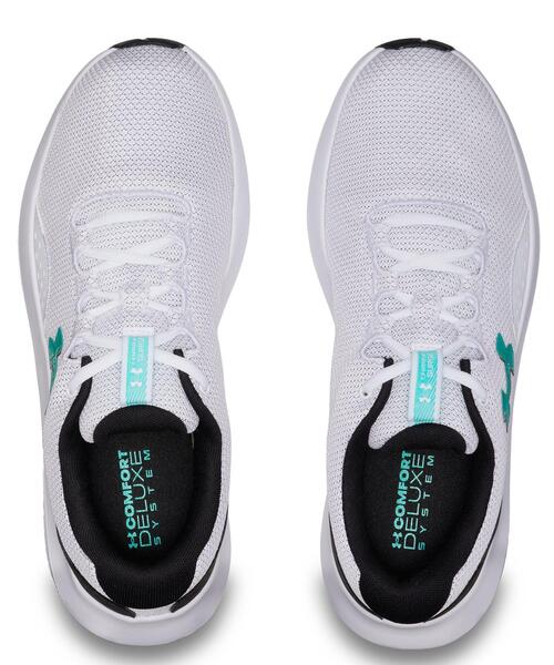 UNDER ARMOUR(アンダーアーマー)の「UAチャージド サージ4(ランニング/メンズ)(スニーカー・メンズ・ホワイト系その他・26.5cm/28.5cm/30.0cm/29.5cm/27.0cm/29.0cm/27.5cm/28.0cm/25.5cm/26.0cm/25.0cm)」の3枚目の写真