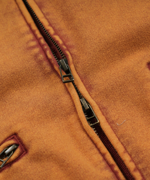 FRIZMWORKS(フリズムワークス)の「VINTAGE DYEING FULL ZIP SWEAT _ SUNSET(その他アウター・メンズ・その他・SMALL/MEDIUM/LARGE/X-LARGE)」の5枚目の写真