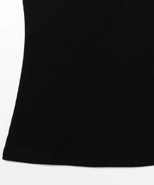 Ada.(エイダ)の「◇FANCYCLUB◇ブランド直輸入正規品/ペガサス リブトップ PEGASUS RIBBED TOP(Tシャツ/カットソー・レディース・オートミール/ブラック・FREE)」の15枚目の写真