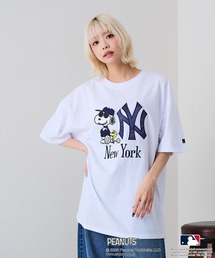 PEANUTS(�s�[�i�b�c)�́yPEANUTS×MLB�z�yGW�̃��W���[�ɁzMLB×�X�k�[�s�[ �h�JT�V���c ����R�b�g��100% �����Ȃ��E��v �X�g���[�g�X�^�C��(T�V���c/�J�b�g�\�[)